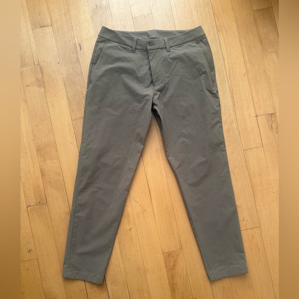 Lululemon ABC Slim-Fit Trouser 34 x 30 Color: Nomad